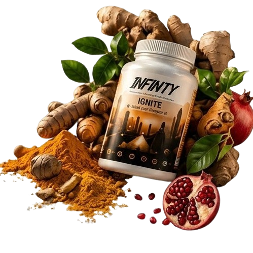 Infinity Ignite with turmeric and ginger root
